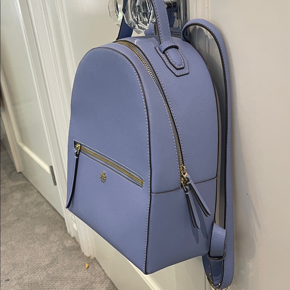 Tory Burch Blue Backpack - Picture 3 of 8